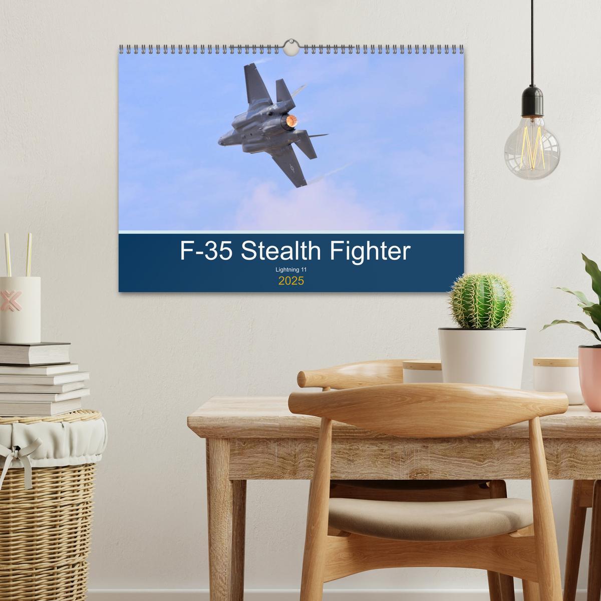 Bild: 9781325951314 | Lockheed Martin F35 Stealth Fighter (Wall Calendar 2025 DIN A3...