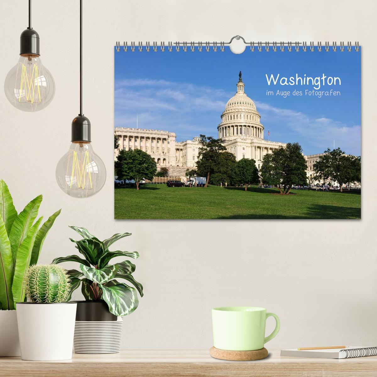 Bild: 9783435614479 | Washington im Auge des Fotografen (Wandkalender 2025 DIN A4 quer),...