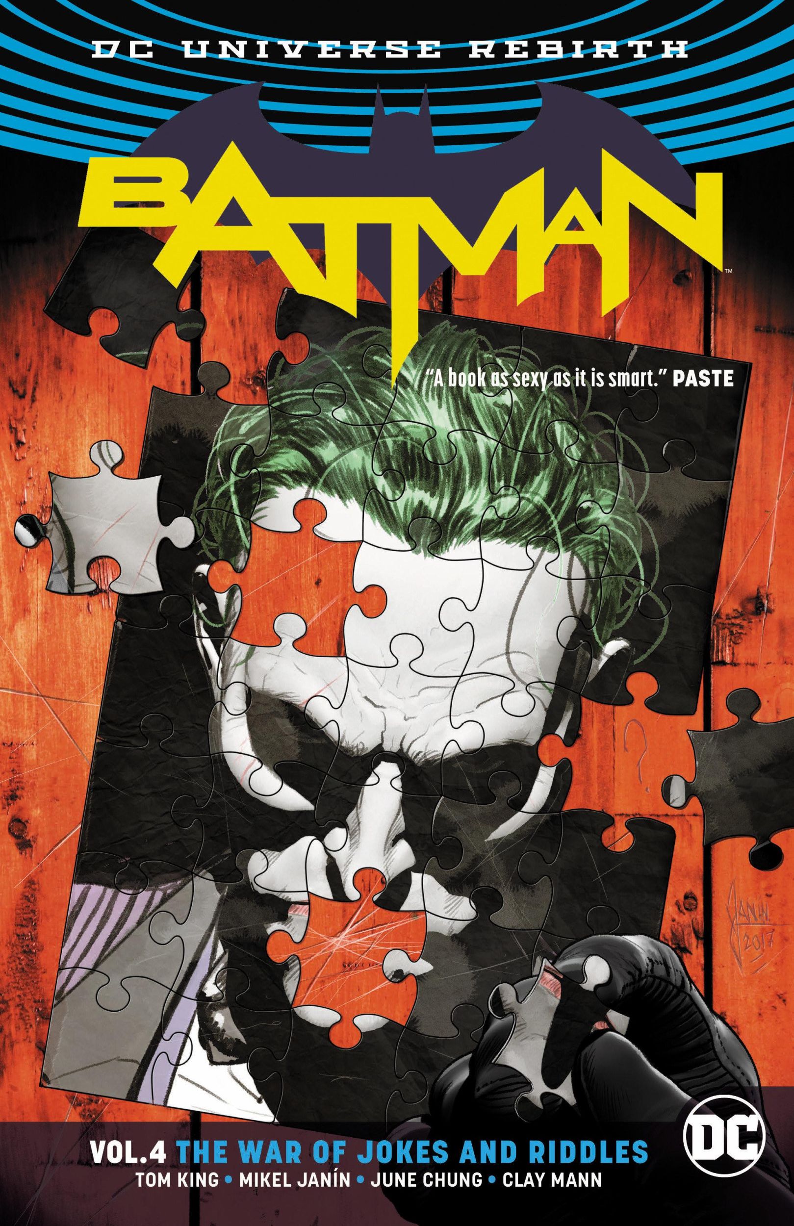 Cover: 9781799500346 | Batman Vol. 4: The War of Jokes and Riddles | Mikel Janin (u. a.)