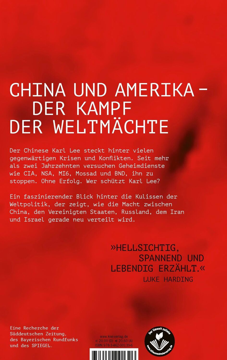 Rückseite: 9783462001396 | Die Jagd auf das chinesische Phantom | Bastian Obermayer (u. a.)