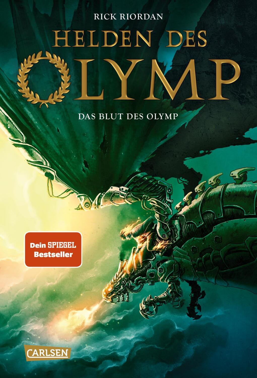 Cover: 9783551556059 | Helden des Olymp 05: Das Blut des Olymp | Rick Riordan | Buch | 525 S.