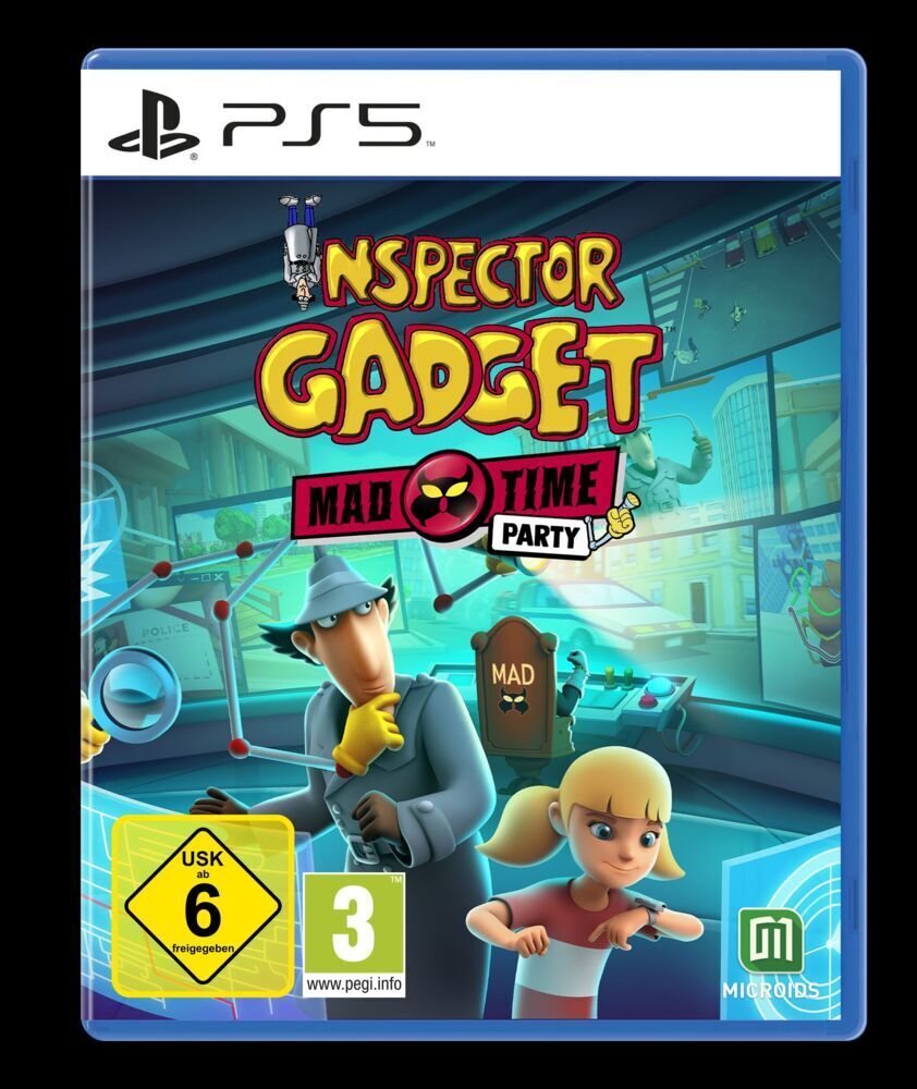 Cover: 3701529510175 | Inspector Gadget - Mad Time Party, 1 PS5-Blu-Ray-Disc | Blu-ray Disc