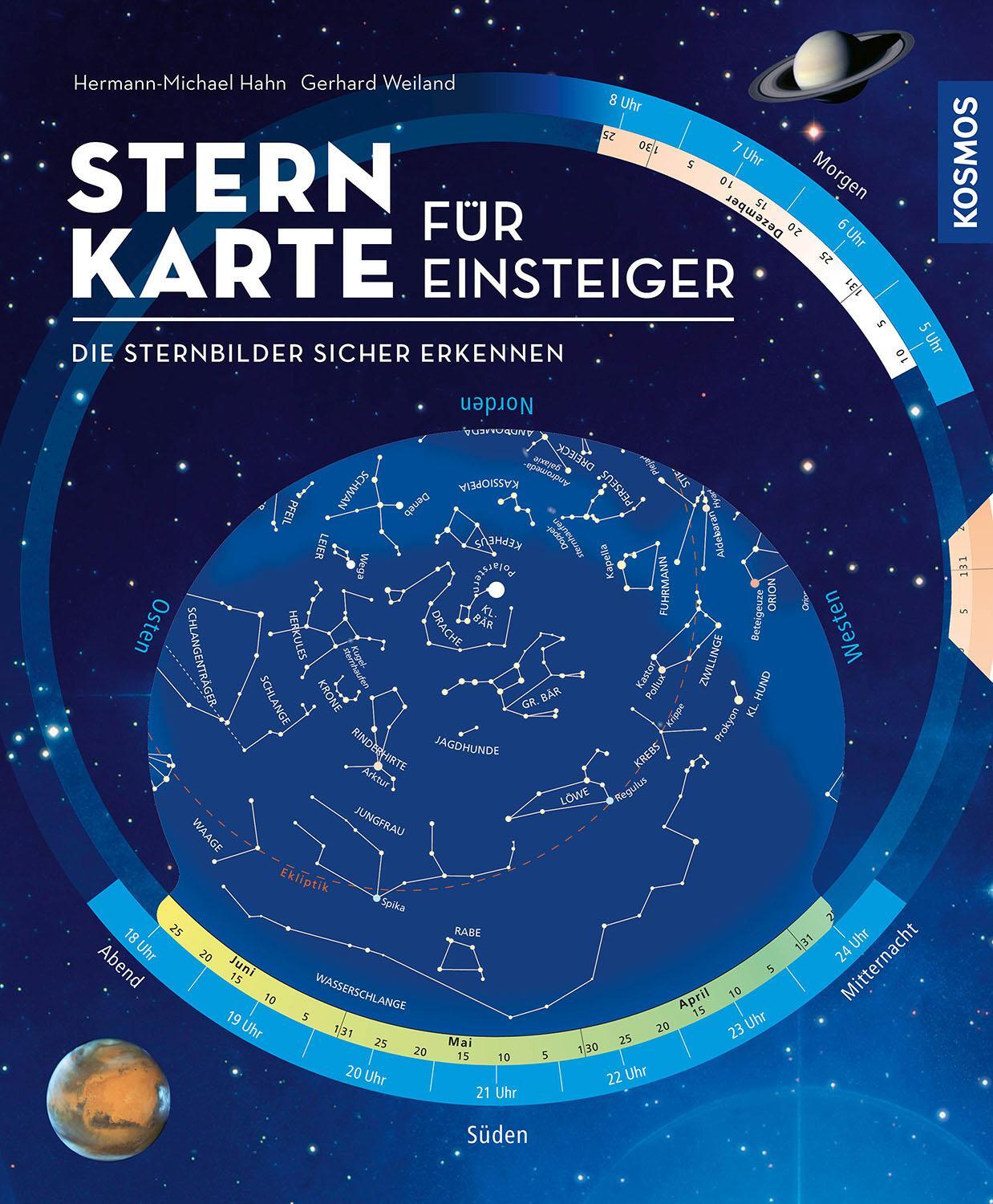 Cover: 9783440170687 | Sternkarte für Einsteiger | Die Sternbilder sicher erkennen | 4 S.