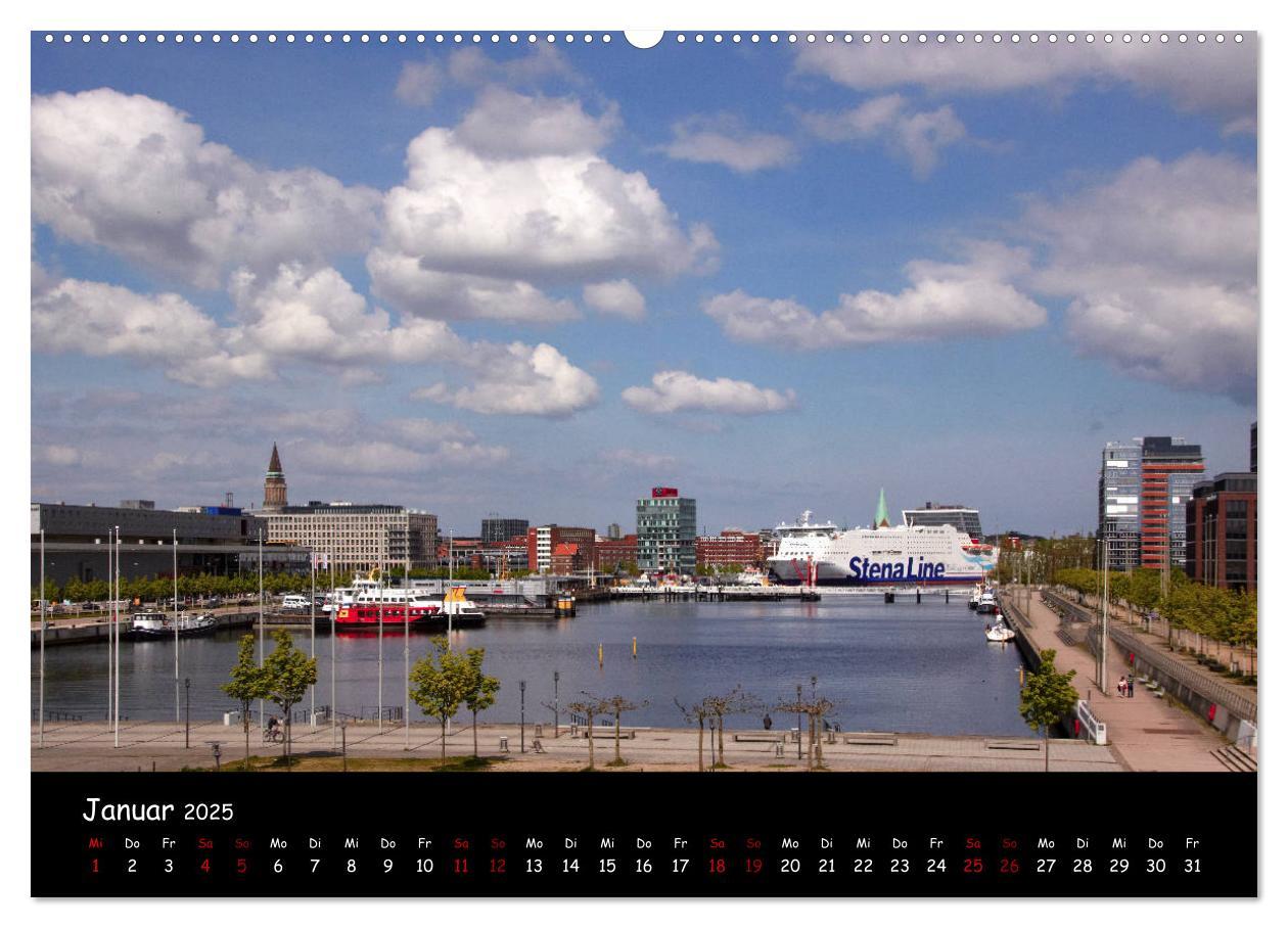 Bild: 9783435283347 | Kiel - Stadt an der Förde (Wandkalender 2025 DIN A2 quer), CALVENDO...