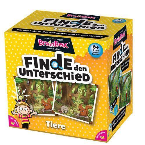 Bild: 5025822949172 | Brain Box - Finde den Unterschied Tiere | Brain Box | Spiel | Deutsch