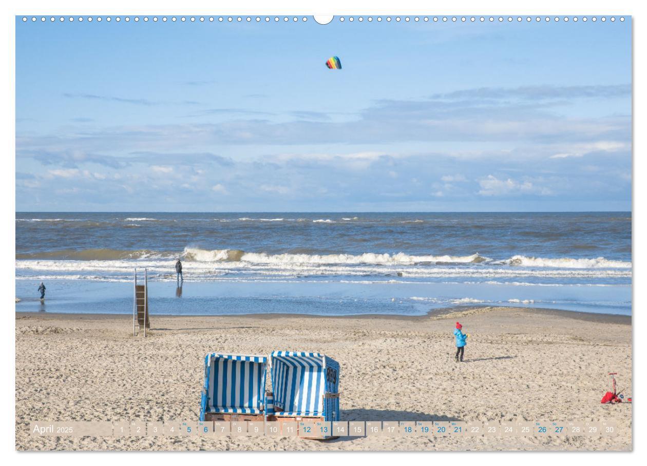 Bild: 9783435073191 | Am Strand von Langeoog (Wandkalender 2025 DIN A2 quer), CALVENDO...