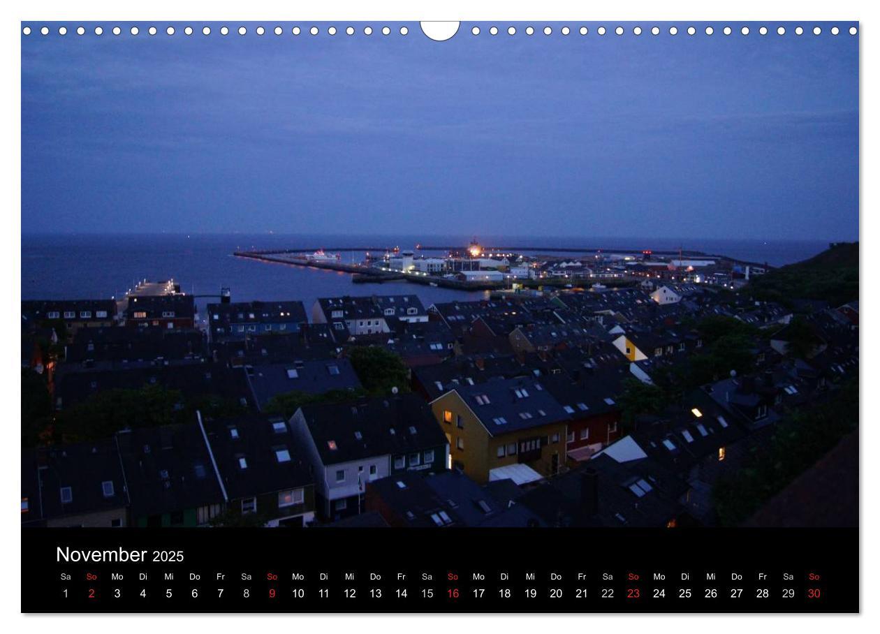 Bild: 9783435806362 | Abend in Helgoland (Wandkalender 2025 DIN A3 quer), CALVENDO...