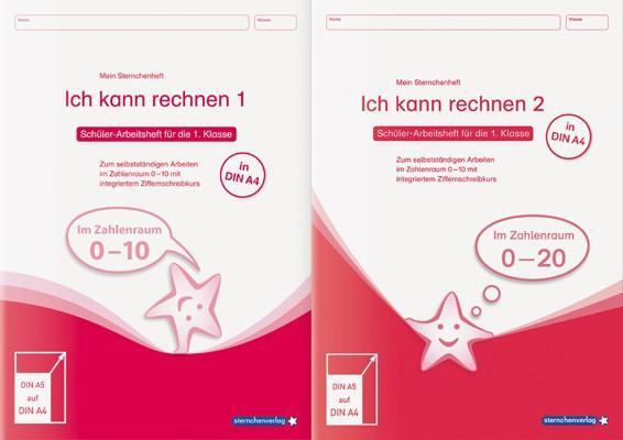 Cover: 9783946904182 | Ich kann rechnen 1 und 2 - Ausgabe in A4 - Schülerarbeitshefte für...