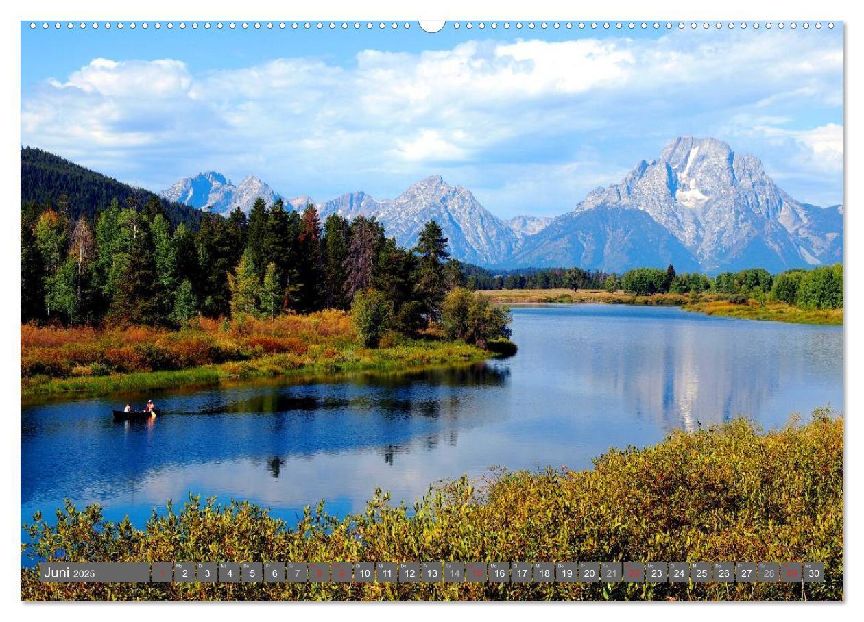 Bild: 9783435735389 | Wyoming ¿ Impressionen (Wandkalender 2025 DIN A2 quer), CALVENDO...