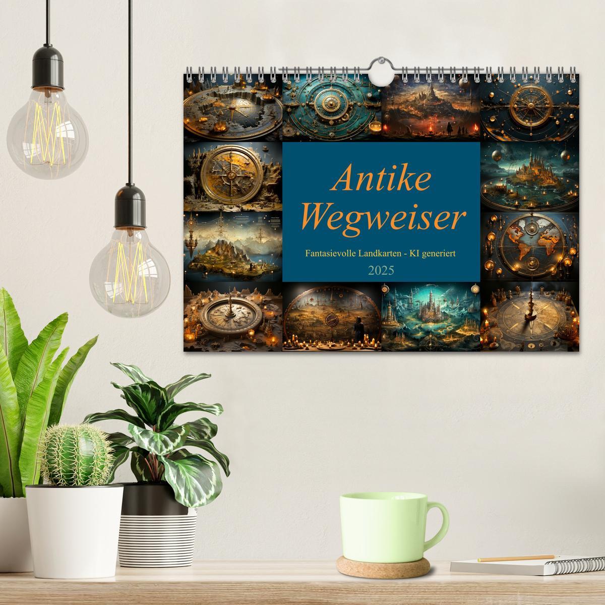 Bild: 9783383847691 | Antike Wegweiser (Wandkalender 2025 DIN A4 quer), CALVENDO...