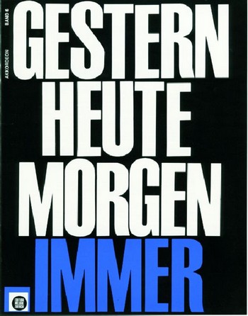 Cover: 9790009008657 | Gestern heute morgen immer Band 6 für Akkordeon | Melodie-Edition