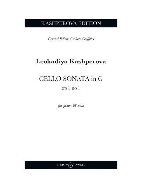 Cover: 9781784544324 | Cello Sonata in G | Leokadiya Kashperova | Notenblätter (ungebunden)