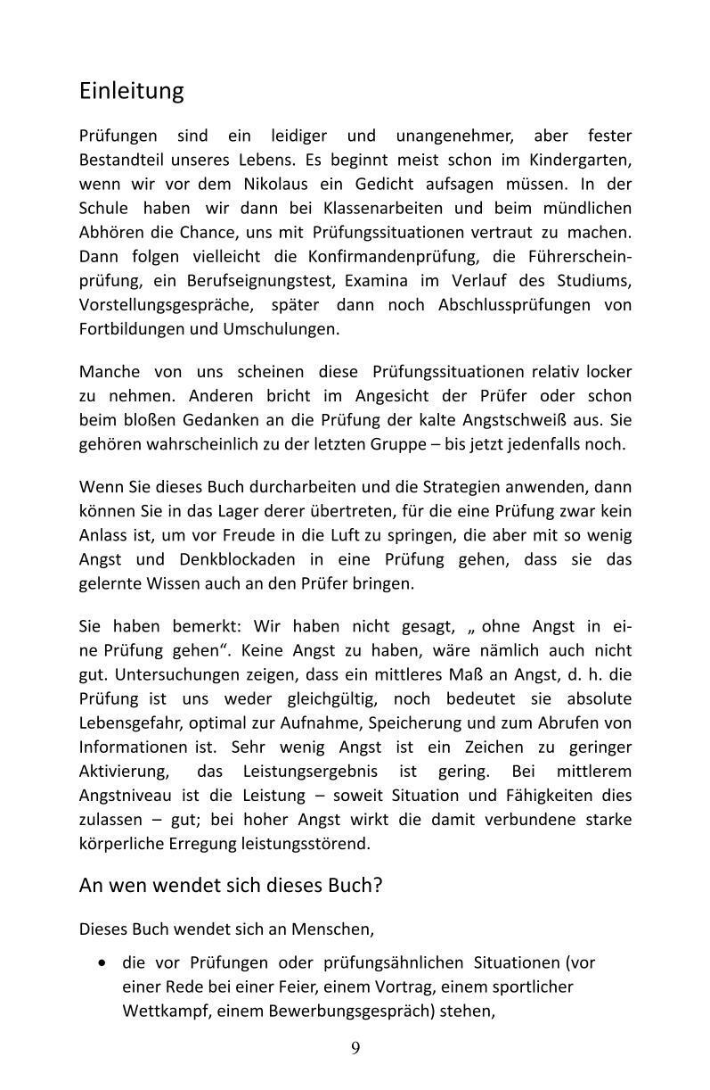 Bild: 9783923614363 | So überwinden Sie Prüfungsängste | Doris Wolf (u. a.) | Taschenbuch