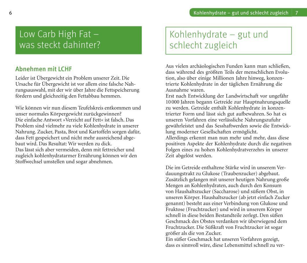 Bild: 9783833862755 | Low Carb High Fat | Der Nährwert Kompass | Jürgen Vormann | Buch