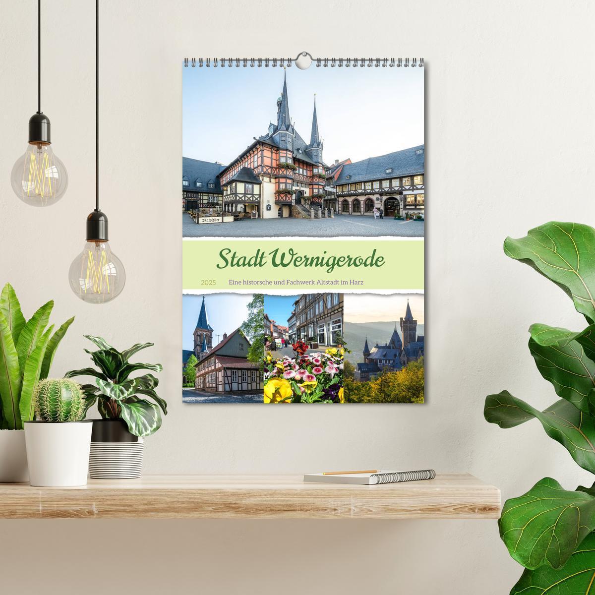 Bild: 9783435883578 | Stadt Wernigerode (Wandkalender 2025 DIN A3 hoch), CALVENDO...