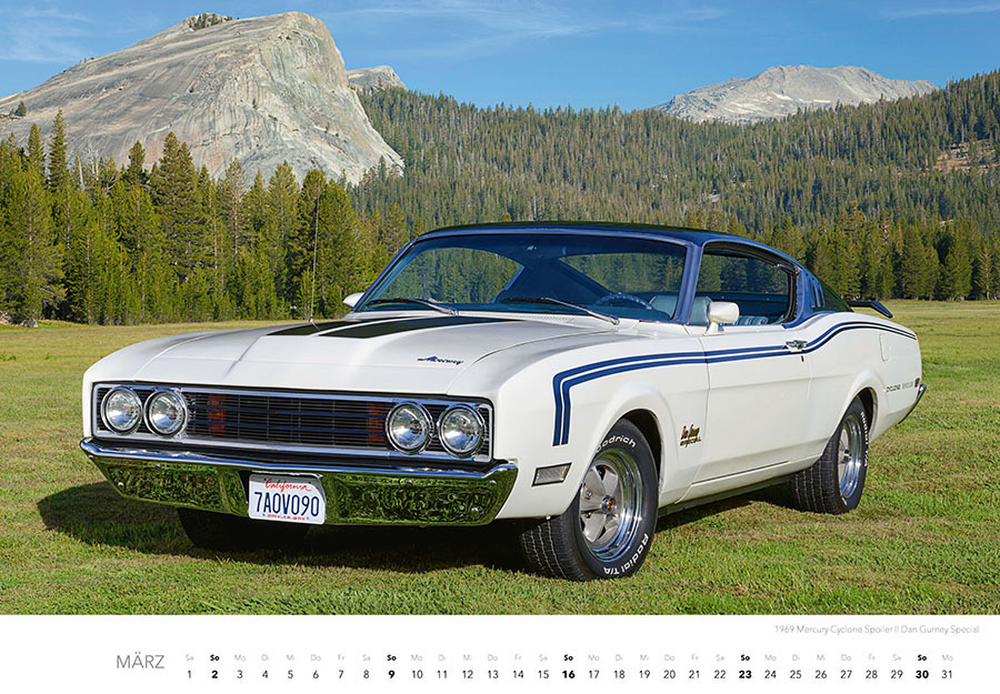 Bild: 9783966648288 | Muscle Cars Kalender 2025 | Frank Mundus | Kalender | Spiralbindung