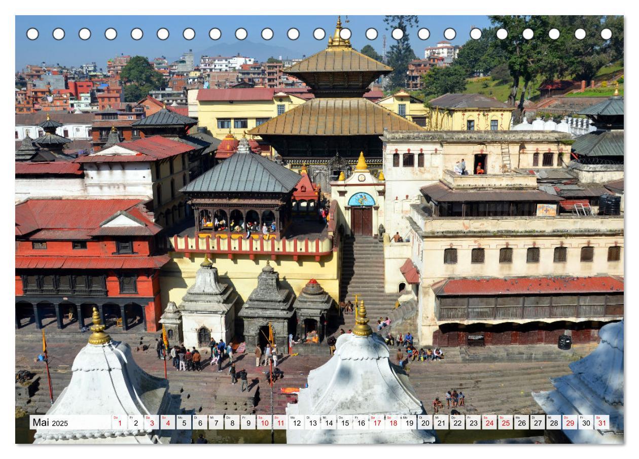 Bild: 9783383822858 | Einzigartiges NEPAL (Tischkalender 2025 DIN A5 quer), CALVENDO...