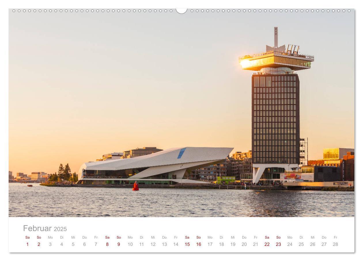 Bild: 9783435374625 | AMSTERDAM Impressionen (Wandkalender 2025 DIN A2 quer), CALVENDO...