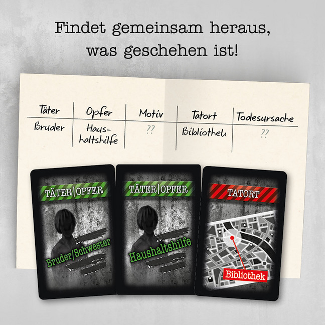 Bild: 4002051695224 | Veit Etzold - Crime Stories (Spiel) | Spiel | Brettspiel | 695224