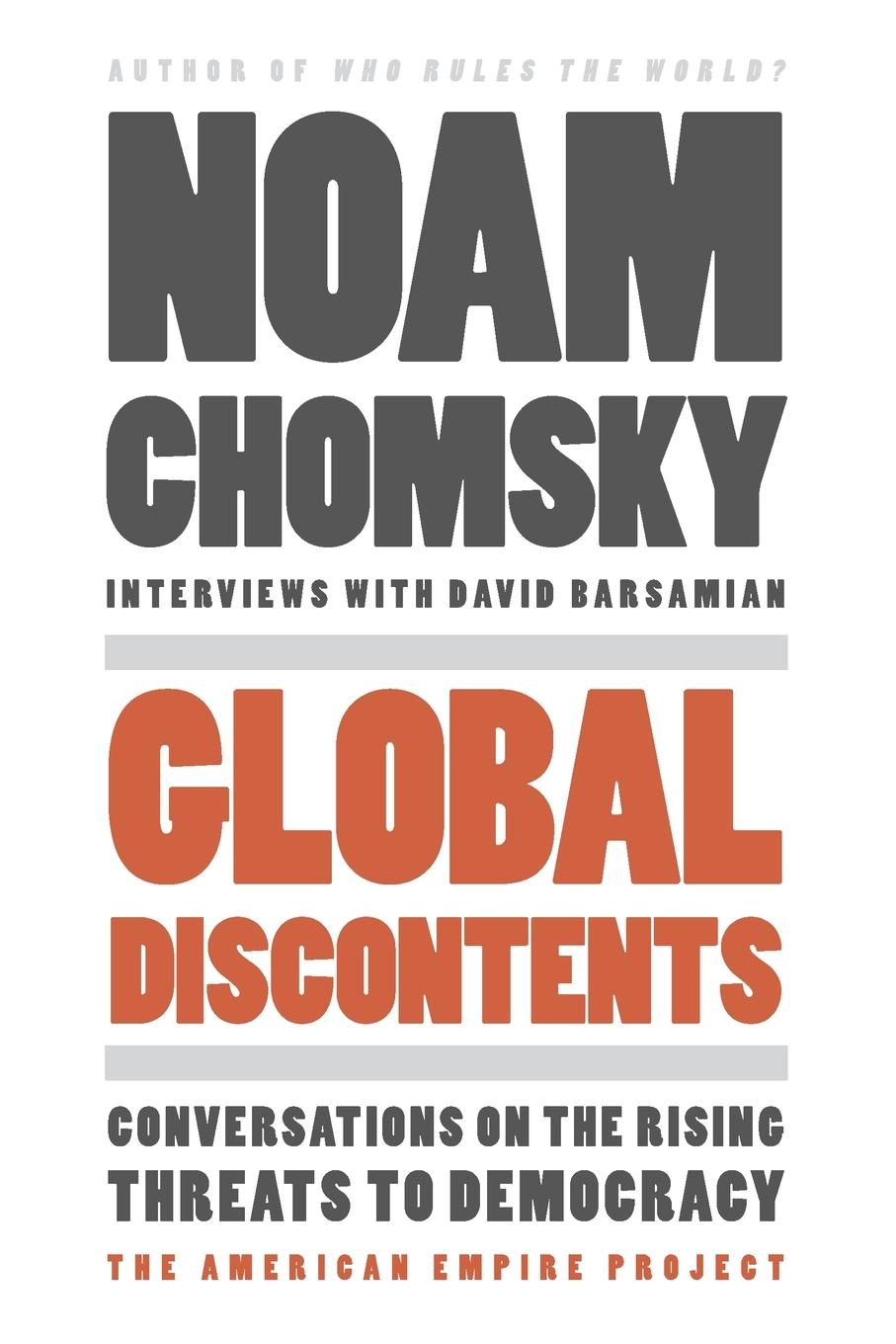 Cover: 9781250146182 | Global Discontents | Noam Chomsky | Taschenbuch | 240 S. | Englisch