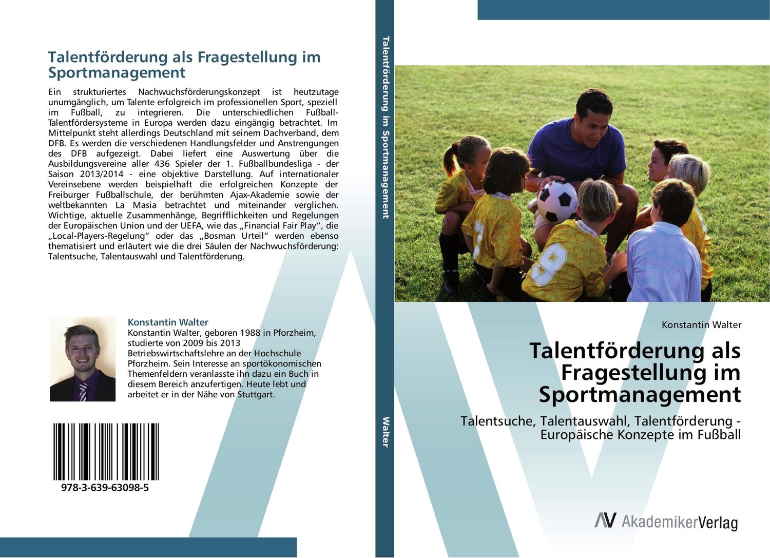 Cover: 9783639630985 | Talentförderung als Fragestellung im Sportmanagement | Walter | Buch