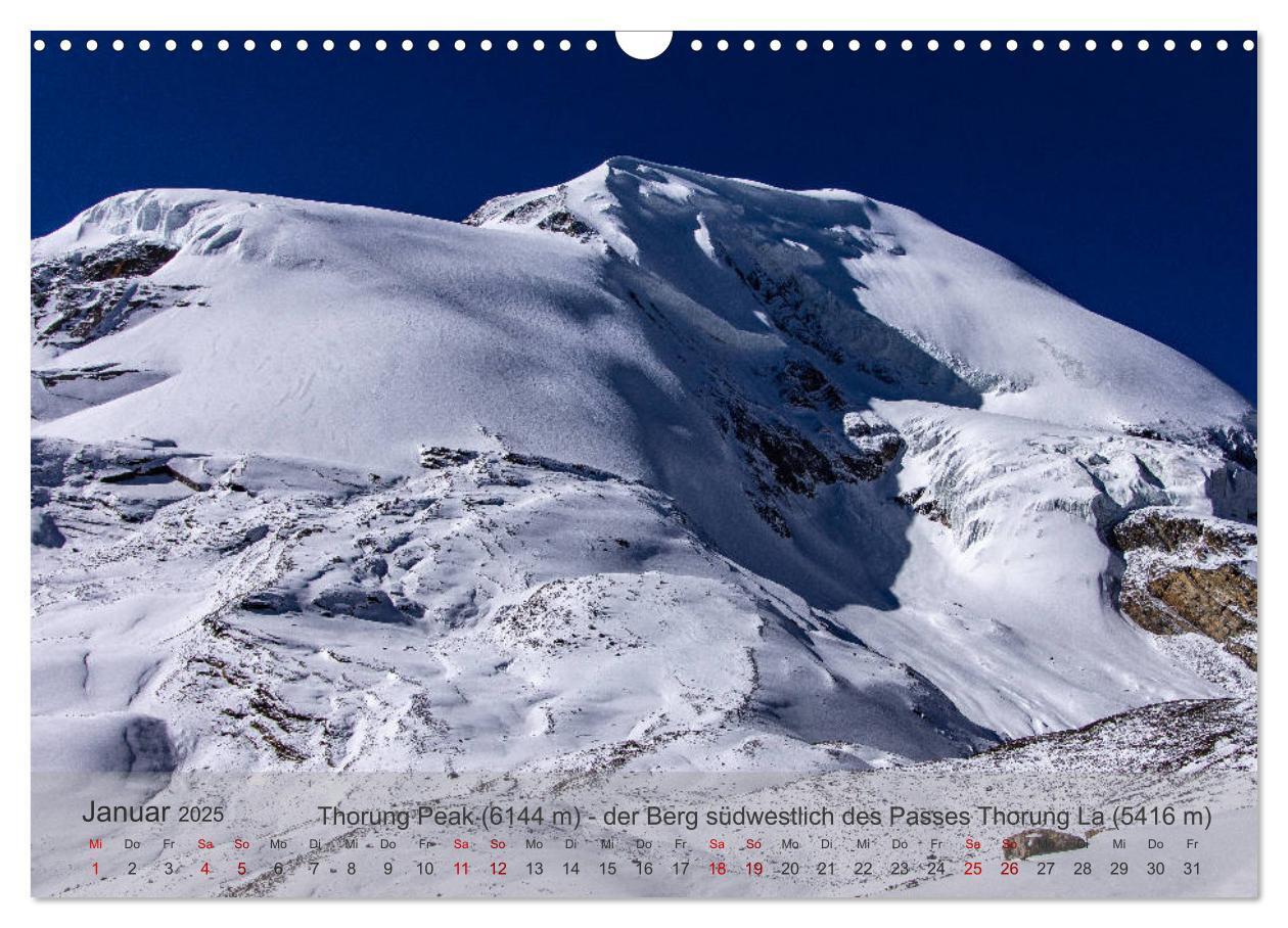 Bild: 9783435149346 | NEPAL - rund um die Annapurna (Wandkalender 2025 DIN A3 quer),...