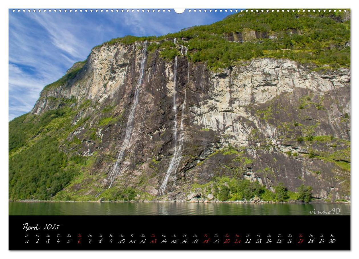 Bild: 9783435814930 | NORDISCH (Wandkalender 2025 DIN A2 quer), CALVENDO Monatskalender