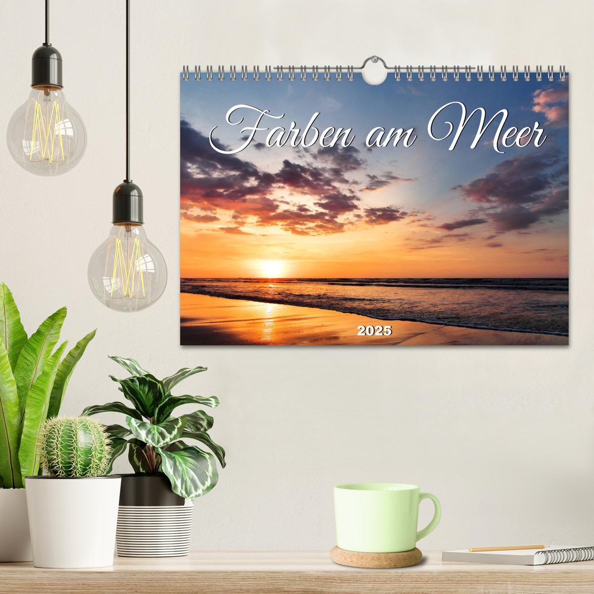 Bild: 9783435041725 | Farben am Meer (Wandkalender 2025 DIN A4 quer), CALVENDO...