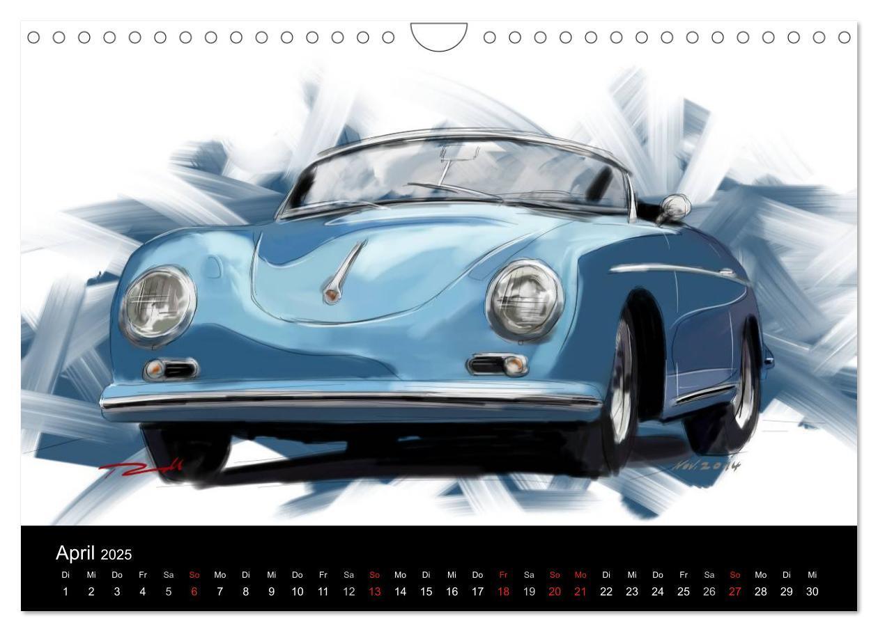 Bild: 9783435499052 | Porsche inspired Artwork by Reinhold Art´s (Wandkalender 2025 DIN...