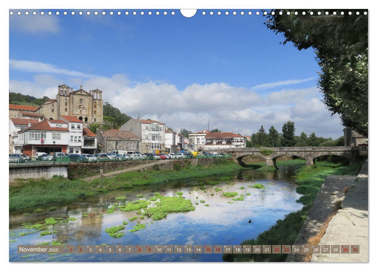 Bild: 9783435156153 | Von Porto nach Santiago de Compostela (Wandkalender 2025 DIN A3...