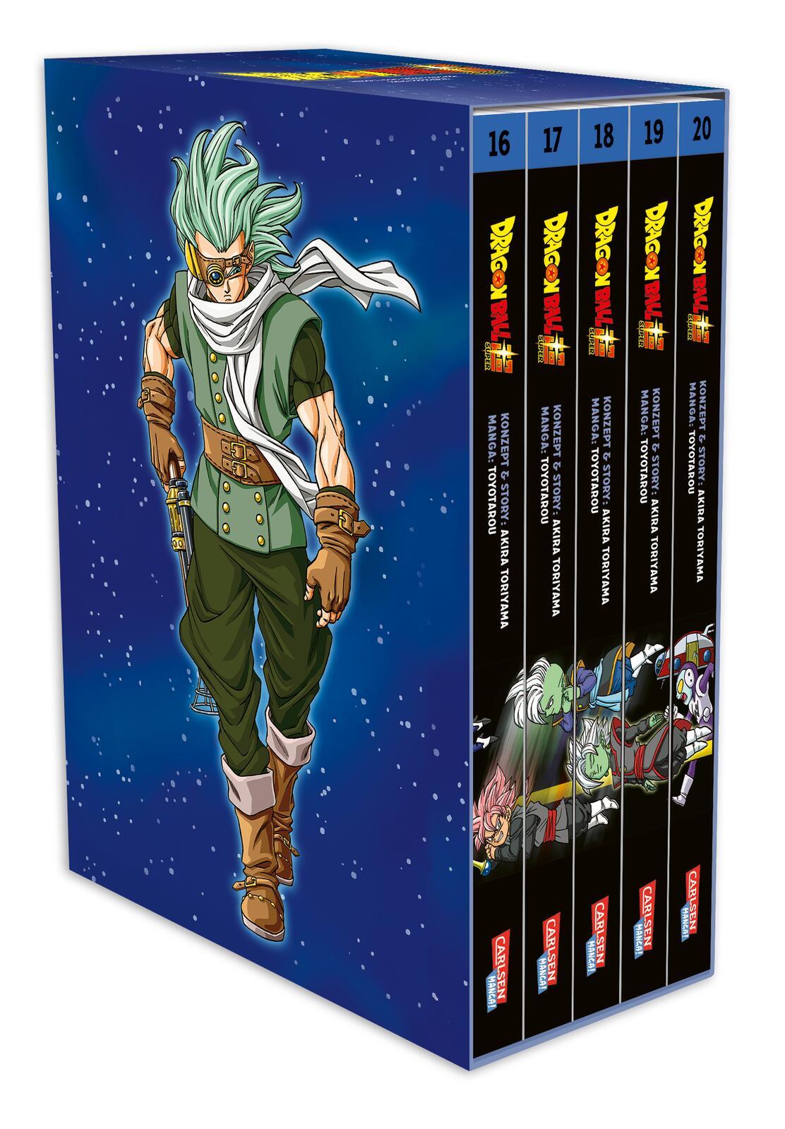 Cover: 9783551731593 | Dragon Ball Super, Bände 16-20 im Sammelschuber mit Extra | Buch