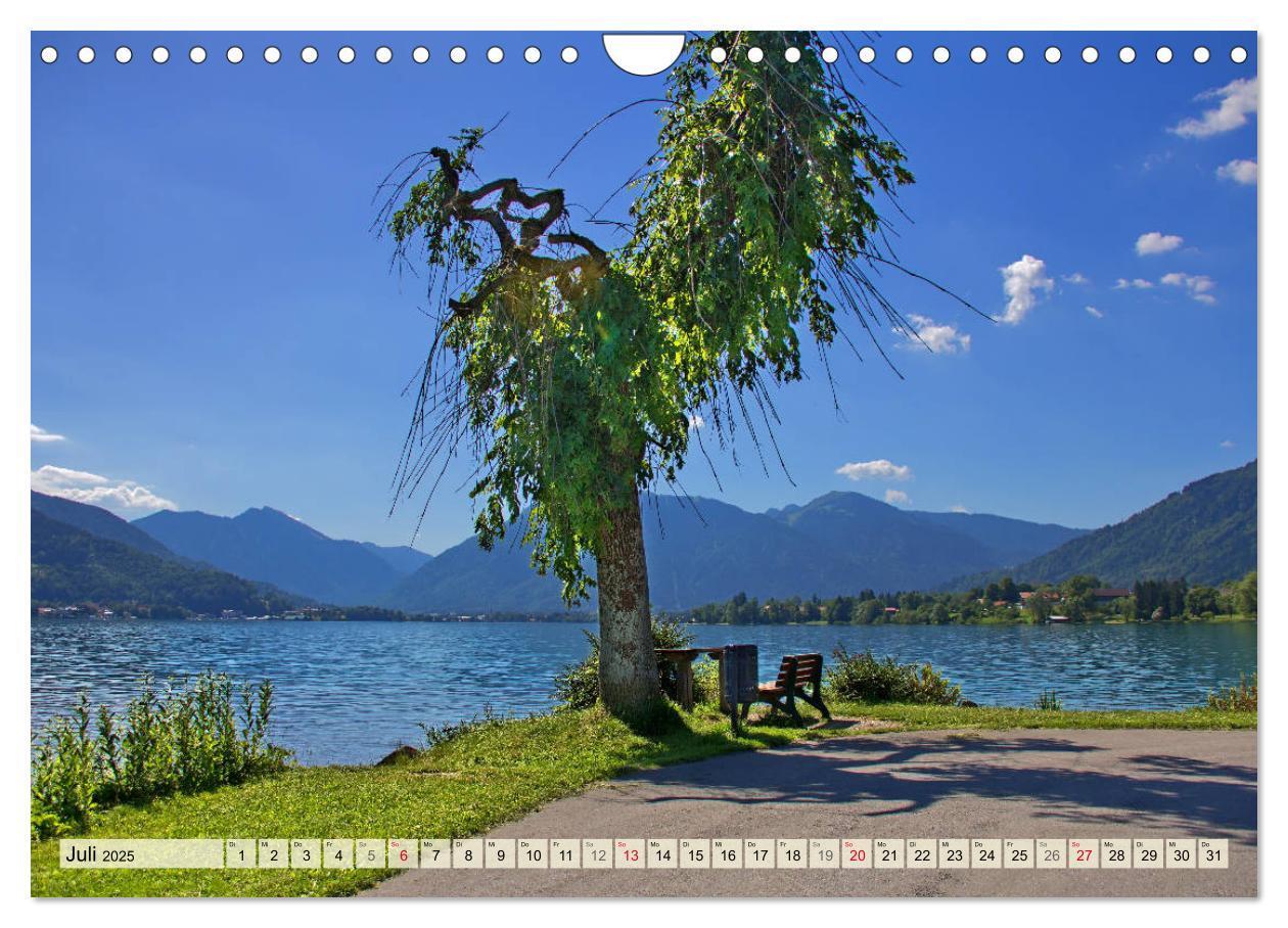 Bild: 9783435361212 | Kurort Bad Wiessee (Wandkalender 2025 DIN A4 quer), CALVENDO...