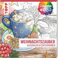 Cover: 9783735880093 | Colorful World - Weihnachtszauber | Ausmalen &amp; entspannen | Dierksen