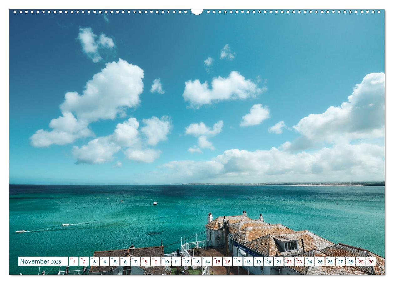 Bild: 9783383908866 | Cornwall &amp; Devon 2025 (Wandkalender 2025 DIN A2 quer), CALVENDO...