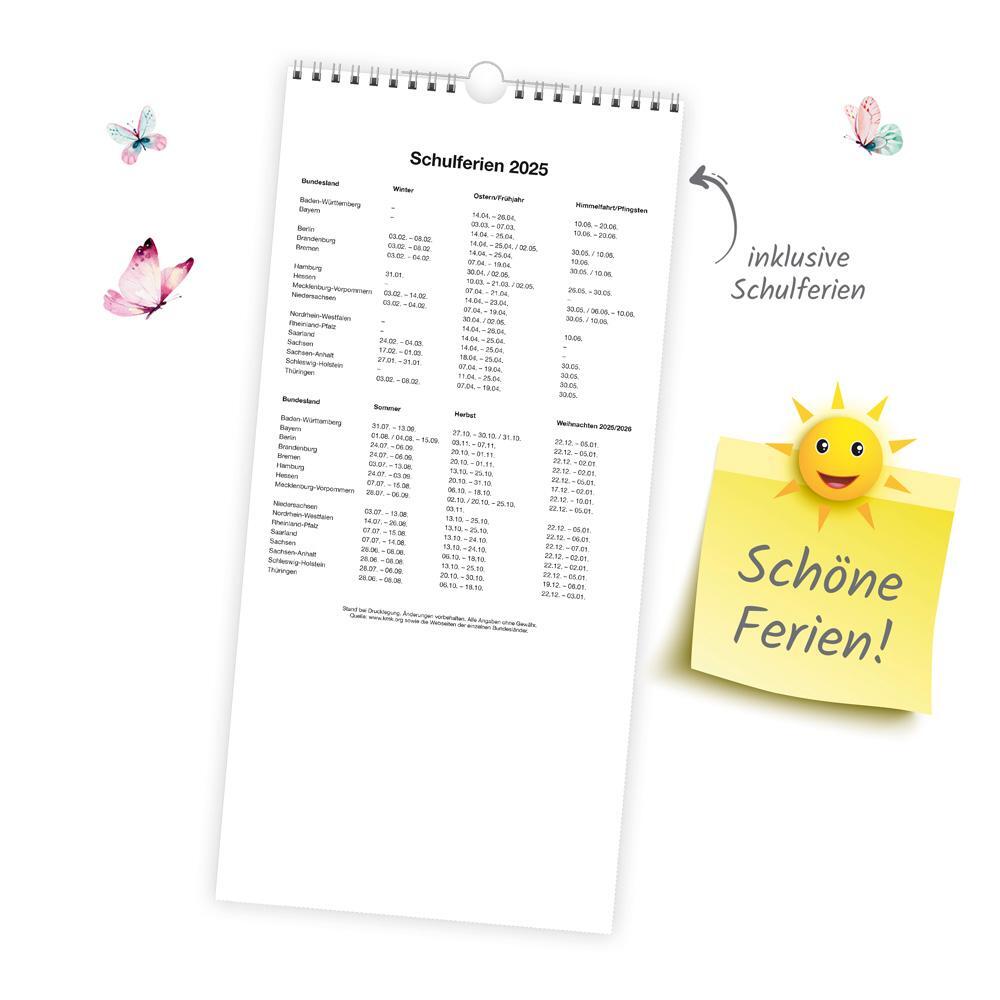 Bild: 9783988022196 | Trötsch Familienkalender Waldfreunde 2025 | Wandkalender | KG | 24 S.