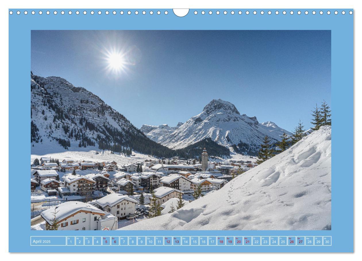 Bild: 9783383946929 | Winterdreams von Lech bis Zug (Wandkalender 2025 DIN A3 quer),...