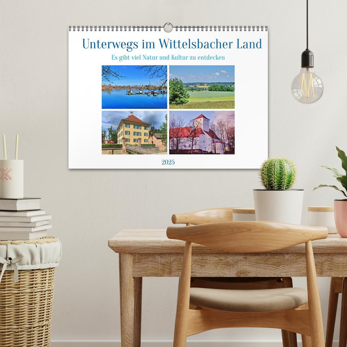 Bild: 9783457178867 | Unterwegs im Wittelsbacher Land (Wandkalender 2025 DIN A3 quer),...