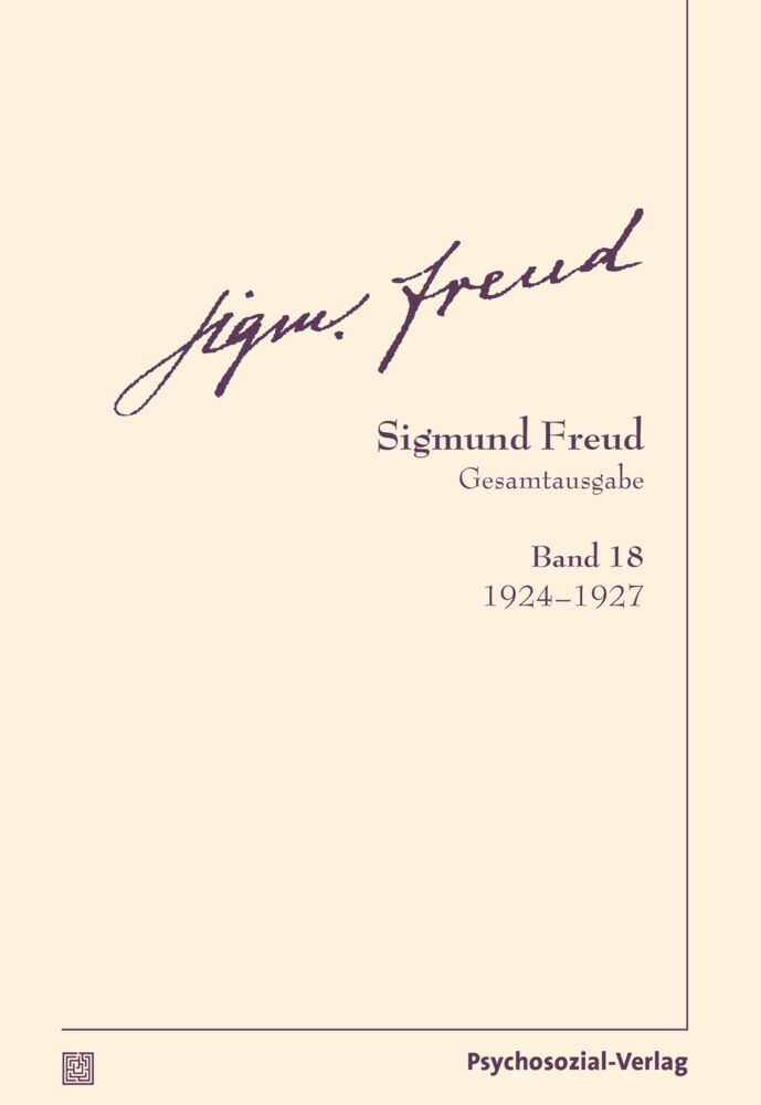 Cover: 9783837924183 | 1924-1927 | Sigmund Freud | Buch | 579 S. | Deutsch | 2021