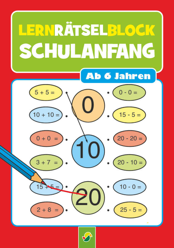 Cover: 9783849944018 | Lernrätselblock Schulanfang Für Kinder ab 6 Jahren | Taschenbuch