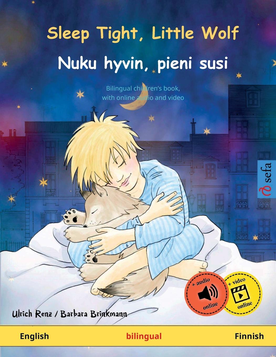 Cover: 9783739913162 | Sleep Tight, Little Wolf - Nuku hyvin, pieni susi (English - Finnish)