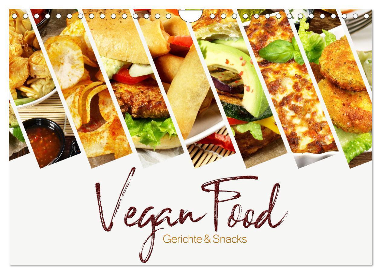 Cover: 9783435067077 | Vegan Food Kalender ¿ Gerichte und Snacks (Wandkalender 2025 DIN A4...