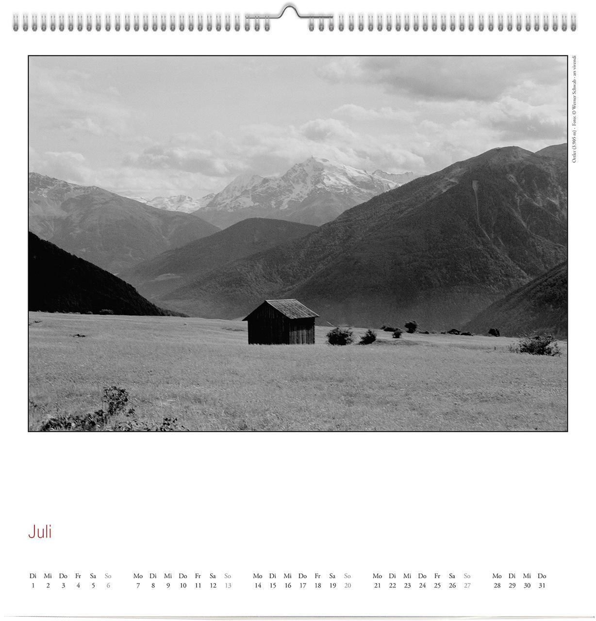 Bild: 9783747205587 | Südtirol 2025 | Wandkalender | Werner Schwab | Kalender | 12 S. | 2025