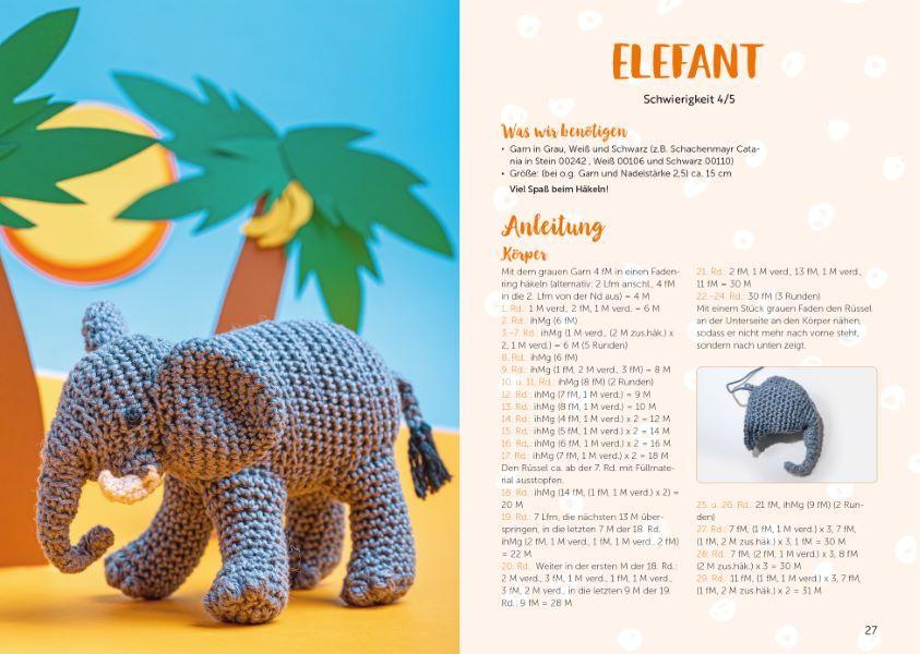 Bild: 9783841067340 | Amigurumi Wildtiere häkeln | Sonja Herberhold | Taschenbuch | 141 S.