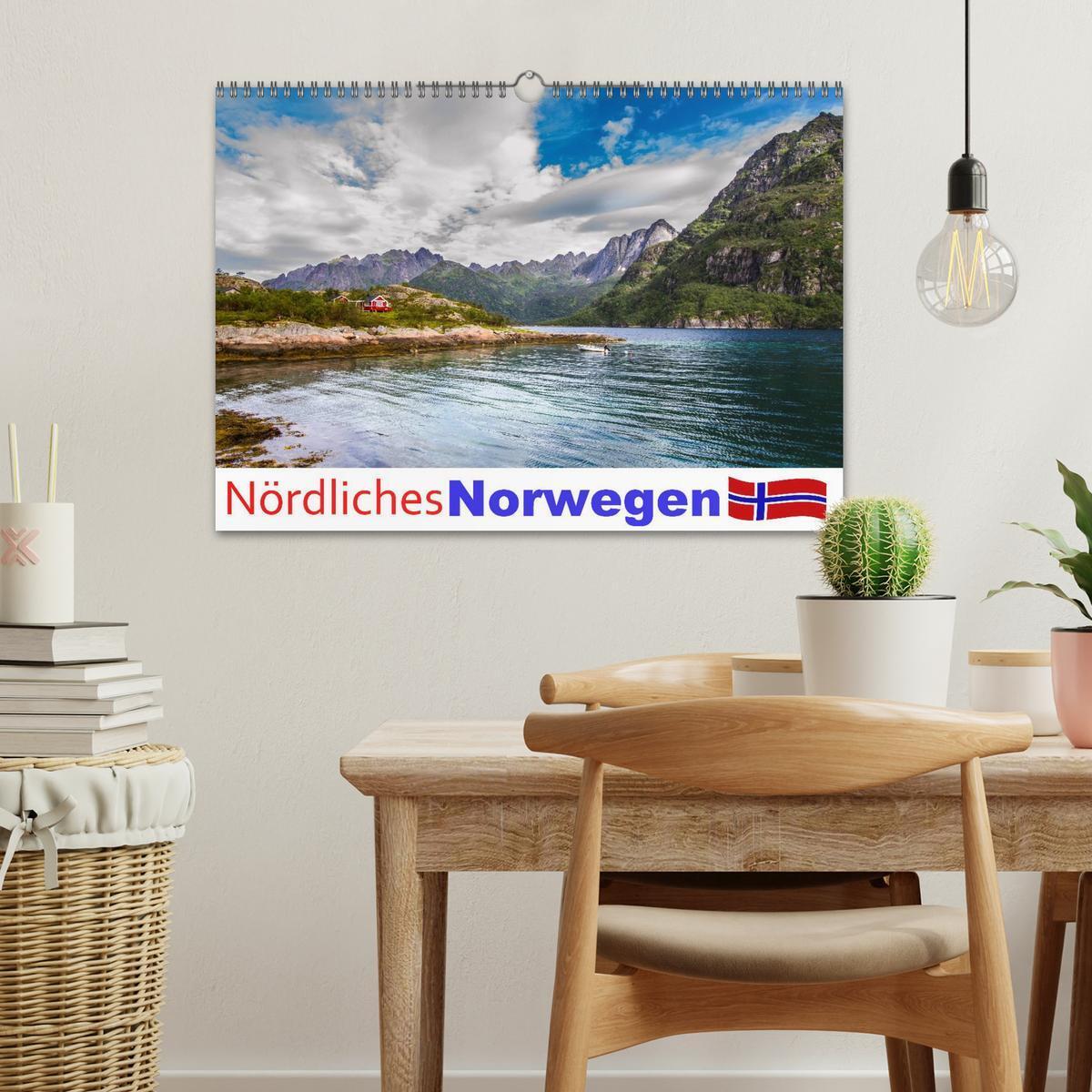 Bild: 9783435676774 | Nördliches Norwegen (Wandkalender 2025 DIN A3 quer), CALVENDO...