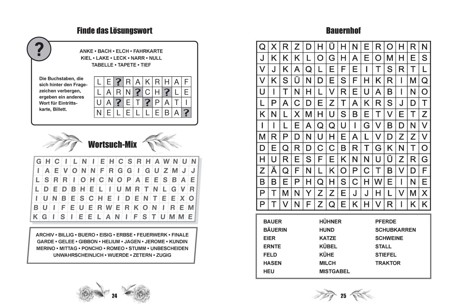 Bild: 9783625194583 | Wortsuchrätsel | Taschenbuch | 96 S. | Deutsch | 2023