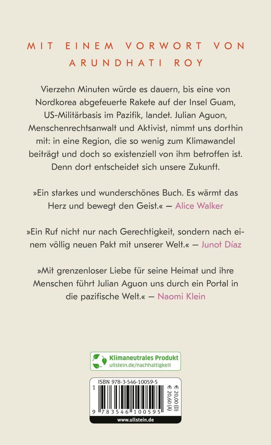 Rückseite: 9783546100595 | Kein Land für Achtpunkt-Falter | Julian Aguon | Buch | 144 S. | 2022