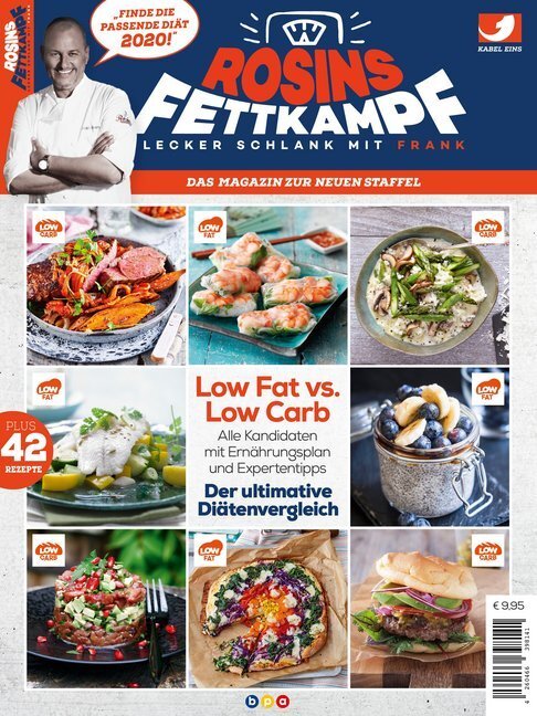 Cover: 4260466398141 | Rosins Fettkampf 2020 - Lecker schlank mit Frank | Frank Rosin (u. a.)