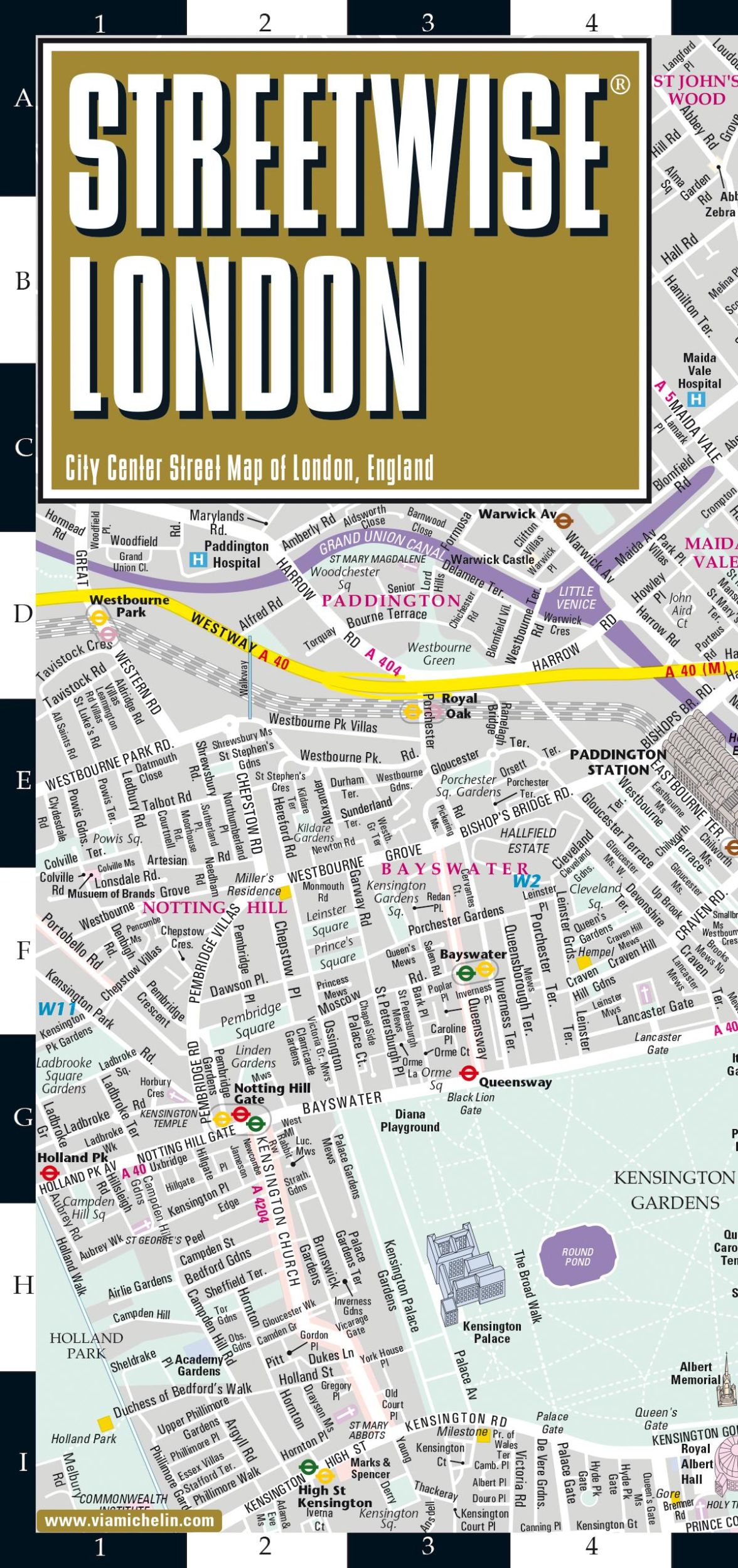 Cover: 9782067259928 | Streetwise London Map - Laminated City Center Street Map of London,...