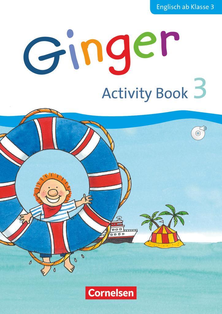 Cover: 9783060834020 | Ginger 3. Schuljahr. Activity Book mit Audio-CD und Minibildkarten