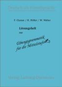 Cover: 9783922989264 | Übungsgrammatik für die Mittelstufe. Lösungsheft | Friedrich Clamer